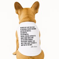 John Lewis Tee Get In Good Necessary Trouble Social Justice Doggie Tank