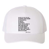 John Lewis Tee Get In Good Necessary Trouble Social Justice Yupoong Adult 5-Panel Trucker Hat