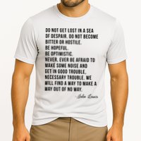 John Lewis Tee Get In Good Necessary Trouble Social Justice Performance Shirt