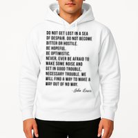 John Lewis Tee Get In Good Necessary Trouble Social Justice Hoodie