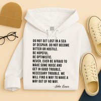 John Lewis Tee Get In Good Necessary Trouble Social Justice Hoodie