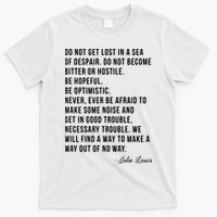 John Lewis Tee Get In Good Necessary Trouble Social Justice T-Shirt