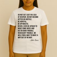 John Lewis Tee Get In Good Necessary Trouble Social Justice T-Shirt