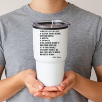 John Lewis Tee Get In Good Necessary Trouble Social Justice Tumbler