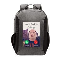 John Pork Is Calling Fuuny Answer Call Phone  Vector Backpack