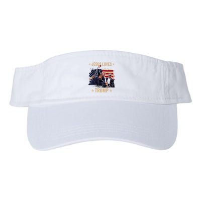 Jesus Loves Trump 2024 Donald Trump Rally 2024 Fist Visor