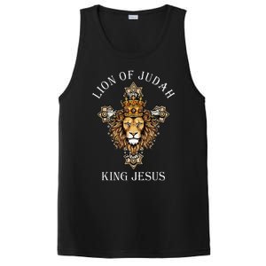 Jesus Lion The Lion Of Judah Revelations 5 PosiCharge Competitor Tank