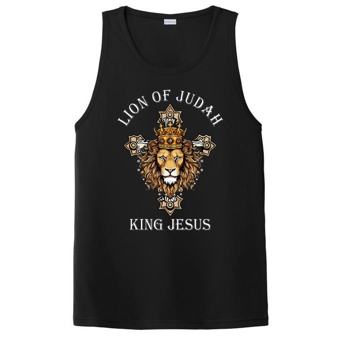 Jesus Lion The Lion Of Judah Revelations 5 PosiCharge Competitor Tank