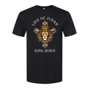 Jesus Lion The Lion Of Judah Revelations 5 Softstyle CVC T-Shirt