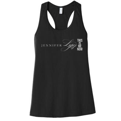 Jennifer Lopez This Is Me Now Women's Racerback Tank