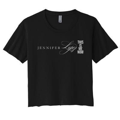 Jennifer Lopez This Is Me Now Women's Crop Top Tee