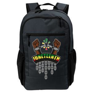 Juneteenth Locked Up Hands Freedom Daily Commute Backpack