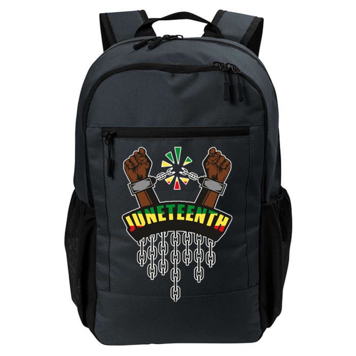 Juneteenth Locked Up Hands Freedom Daily Commute Backpack