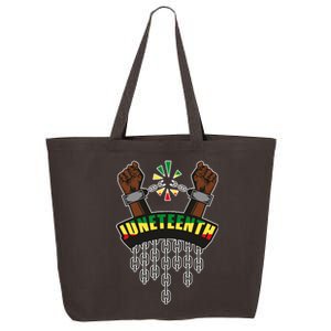 Juneteenth Locked Up Hands Freedom 25L Jumbo Tote