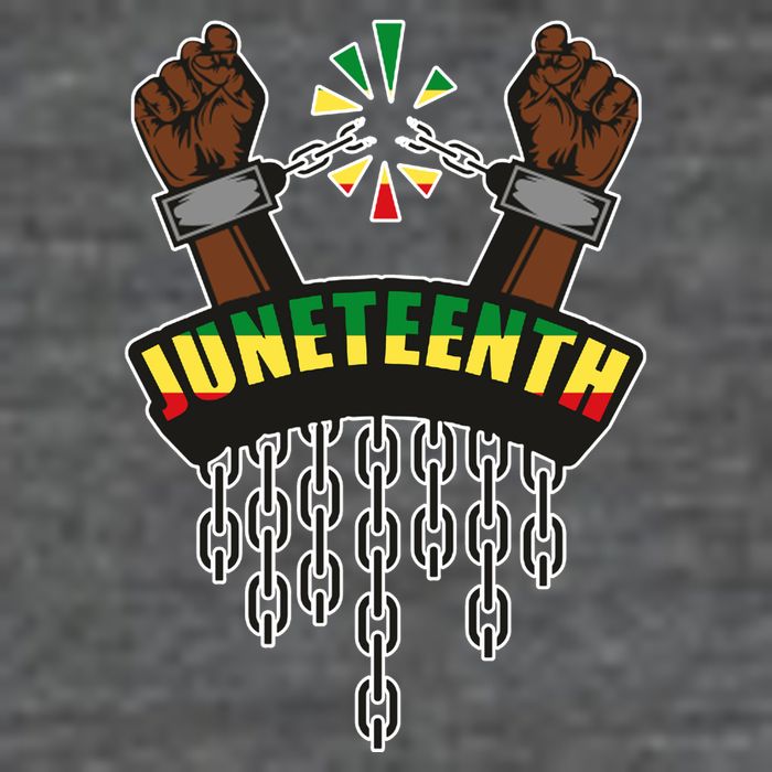 Juneteenth Locked Up Hands Freedom 25L Jumbo Tote