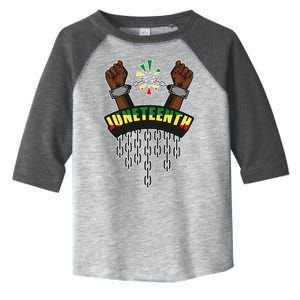 Juneteenth Locked Up Hands Freedom Toddler Fine Jersey T-Shirt