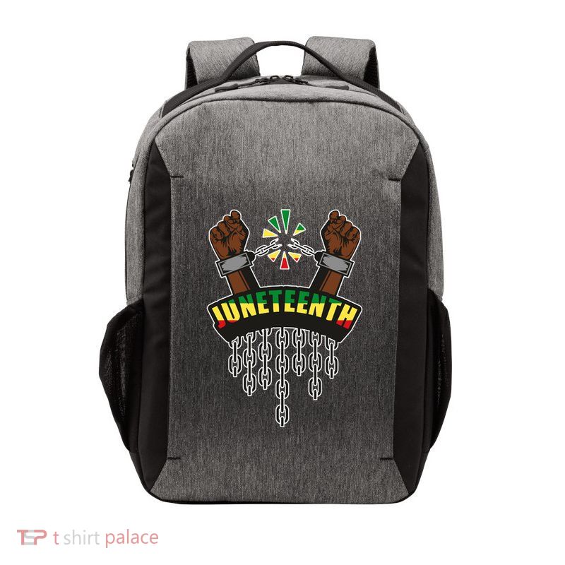 Juneteenth Locked Up Hands Freedom Vector Backpack