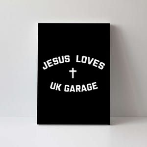 Jesus Loves UK Garage Canvas