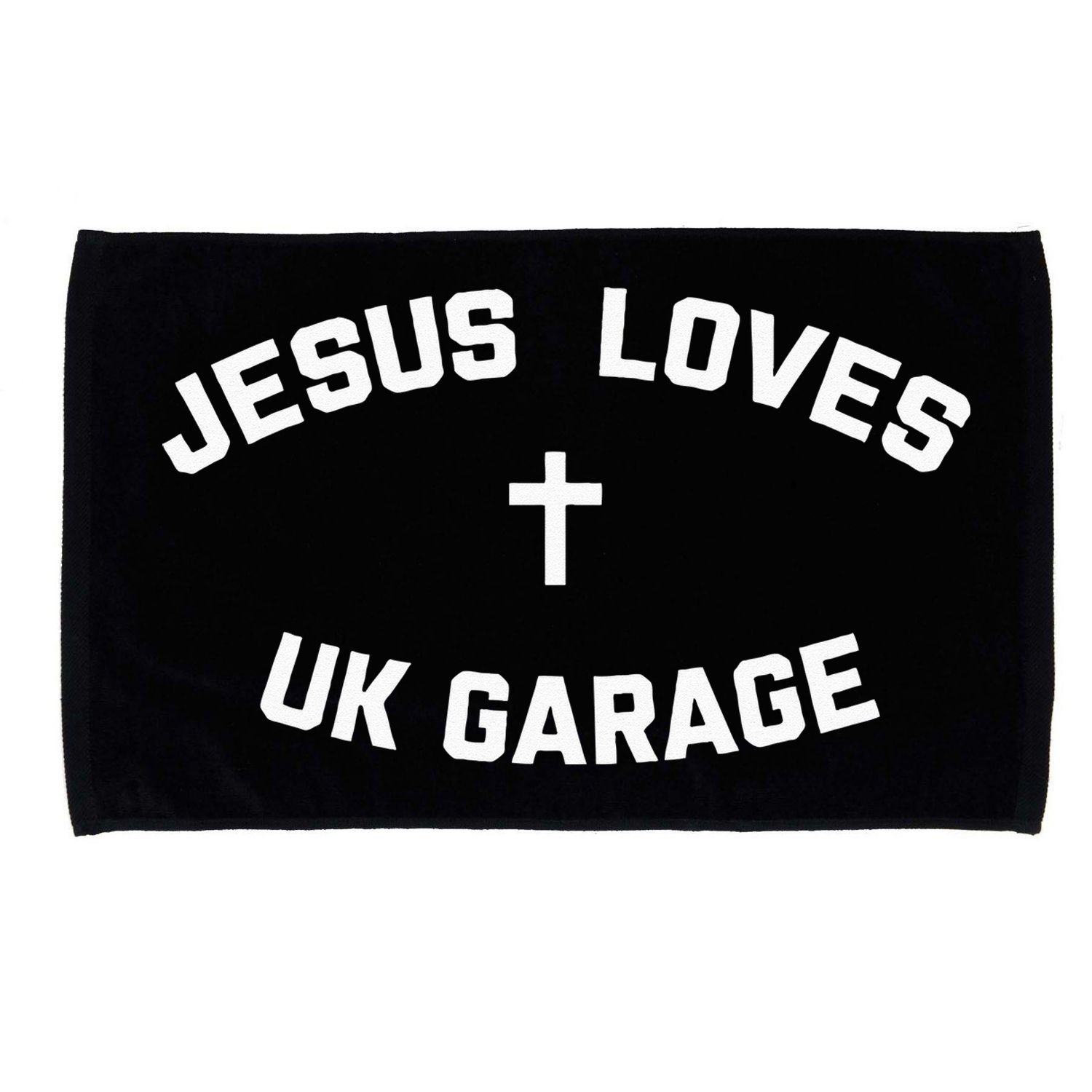 Jesus Loves UK Garage Microfiber Hand Towel