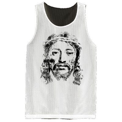 Jesus Lover Vintage Christianity Mesh Reversible Basketball Jersey Tank