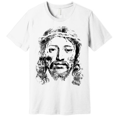 Jesus Lover Vintage Christianity Premium T-Shirt