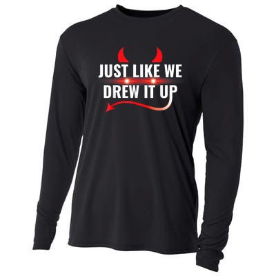 Just Like We Drew It Up Cooling Performance Long Sleeve Crew