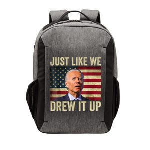 Just Like We Drew It Up Vector Backpack