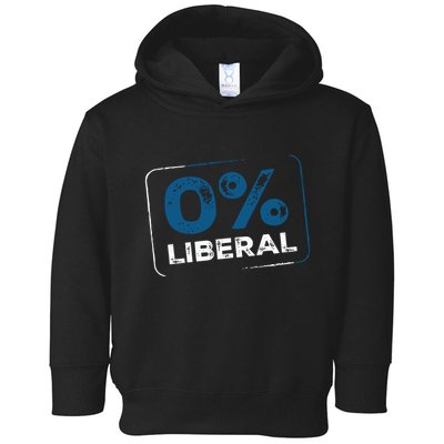 John Lydon Wearing 0%Liberal Toddler Hoodie