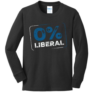 John Lydon Wearing 0%Liberal Kids Long Sleeve Shirt