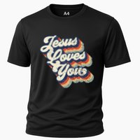 Jesus Loves You Cooling Performance Crew T-Shirt