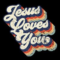Jesus Loves You Cooling Performance Crew T-Shirt