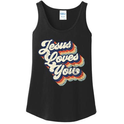 Jesus Loves You Ladies Essential Tank