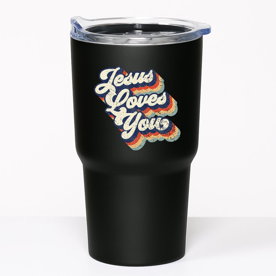 Jesus Loves You Tumbler
