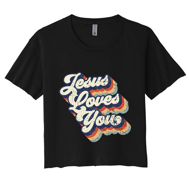 Jesus Loves You Crop Top