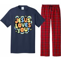 Jesus Loves You Lord Christian Faith Bible Christianity Pajama Set