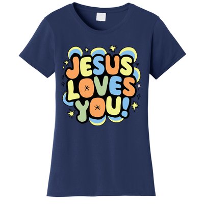 Jesus Loves You Lord Christian Faith Bible Christianity Women's T-Shirt