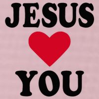 Jesus Loves You 25L Jumbo Tote