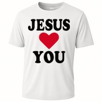 Jesus Loves You Cooling Performance Crew T-Shirt