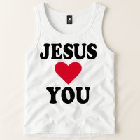 Jesus Loves You Tank Top