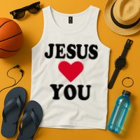 Jesus Loves You Tank Top