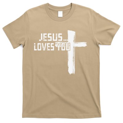 Jesus Loves You Christian Funny Saying Religious Jesus T-Shirt