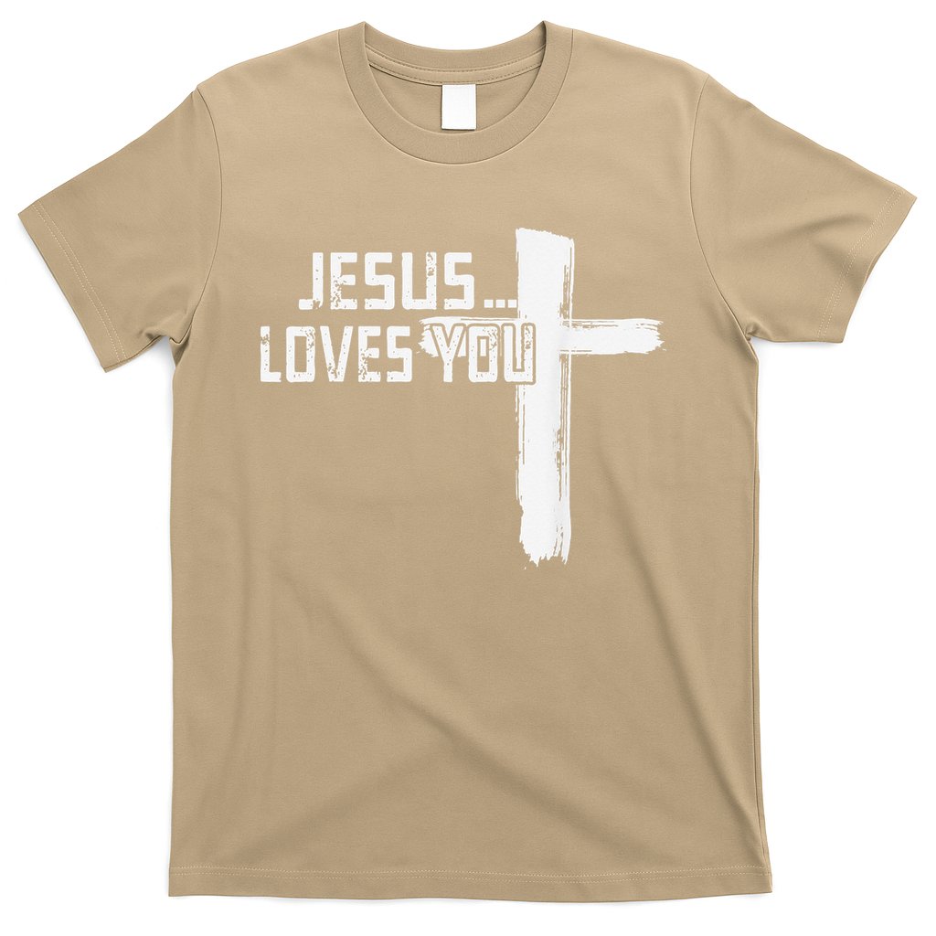 Jesus Loves You Christian Funny Saying Religious Jesus T-Shirt
