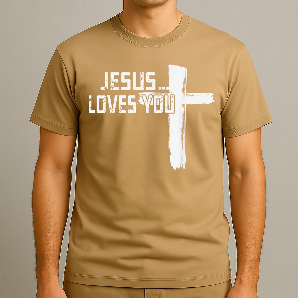 Jesus Loves You Christian Funny Saying Religious Jesus T-Shirt