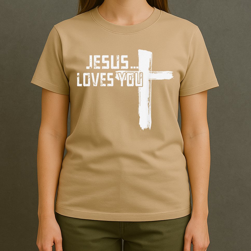 Jesus Loves You Christian Funny Saying Religious Jesus T-Shirt