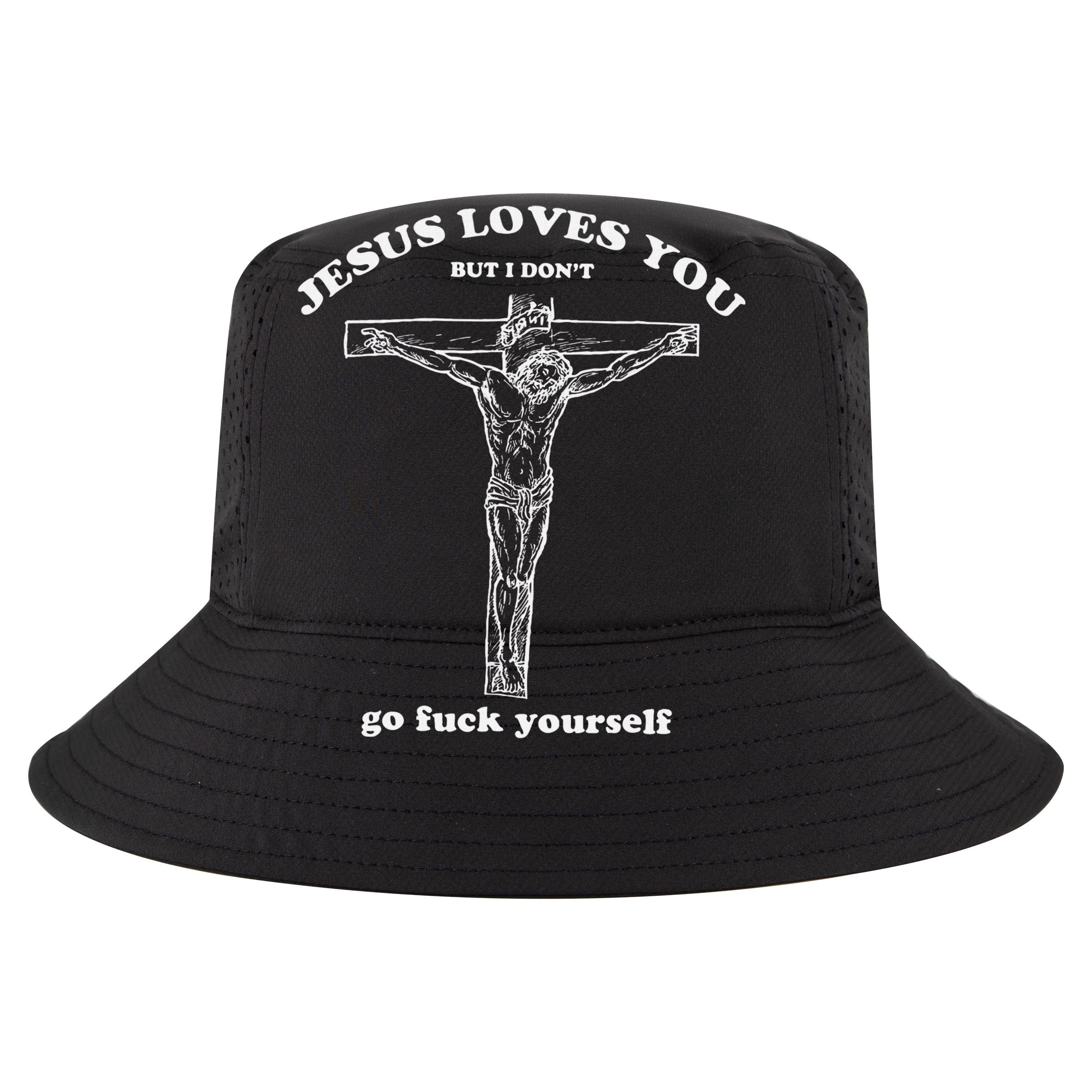 Jesus Loves You But I DonT Funny Cooling Performance Crew T-Shirt