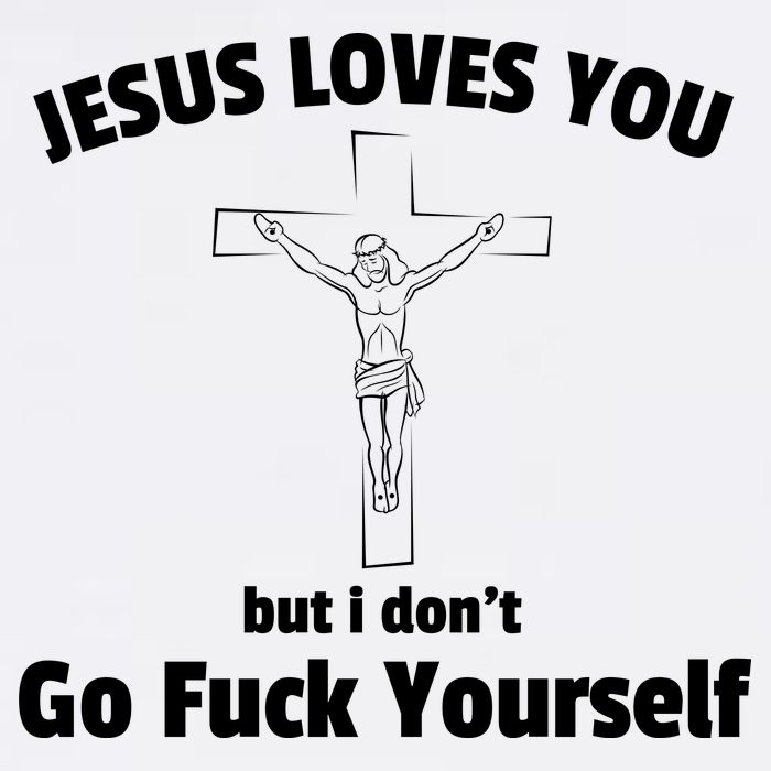Jesus Loves You But I Don't Go FCK Yourself Wool Snapback Cap