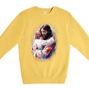 Jesus Loves You Premium Crewneck Sweatshirt