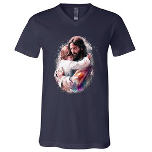 Jesus Loves You V-Neck T-Shirt