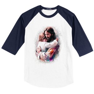 Jesus Loves You Baseball Sleeve Shirt