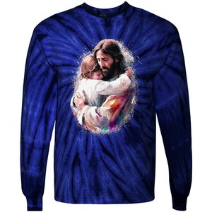 Jesus Loves You Tie-Dye Long Sleeve Shirt